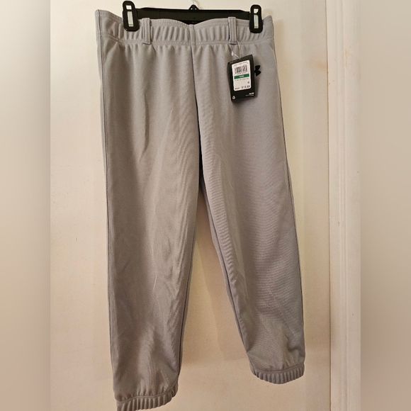 New: Under Armour Boys UA Tball Pants Relaxed Fit - Picture 1 of 7